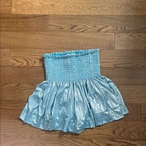 Queen of Sparkles Shimmery Blue Skirt